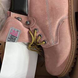 Steal Toe Girl Boots