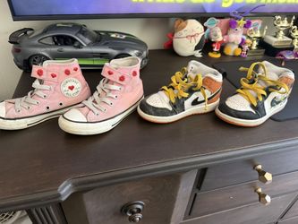 Shoe Converse And Jordan Girl