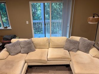 Cream Sectional Sofa