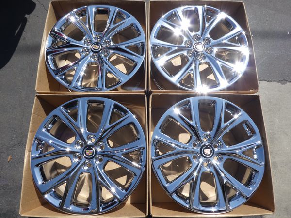 New 20" oem Cadillac XT5 SRX factory wheels 20 inch chrome rims for