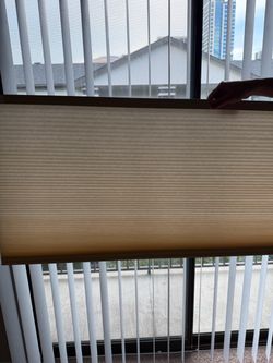 LazBlinds No-Drill Cordless Cellular Shade – 48” × 64” – Brand New