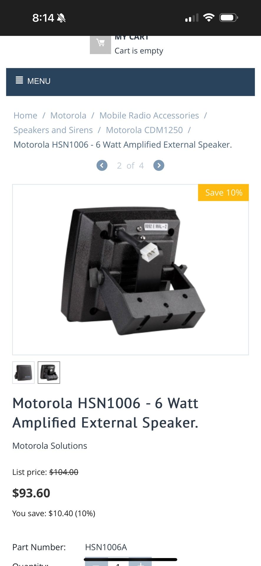 Motorola Remote Speaker Mics