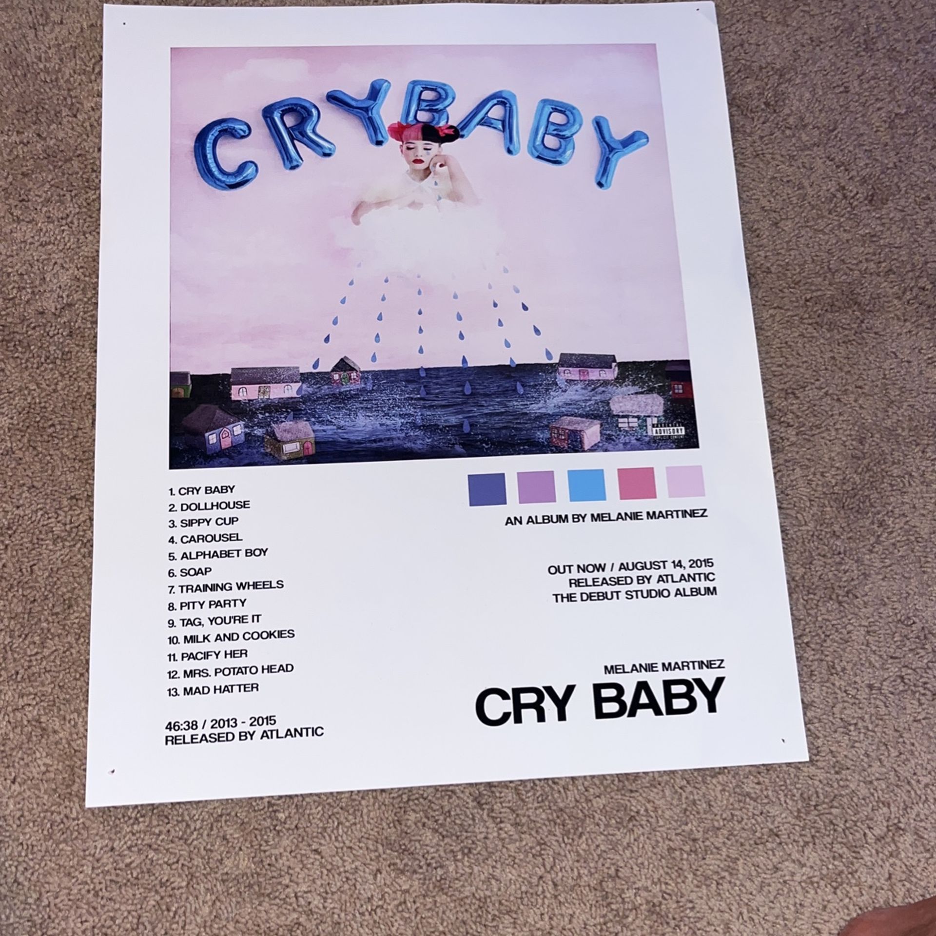 Crybaby Poster- Melanie Martinez