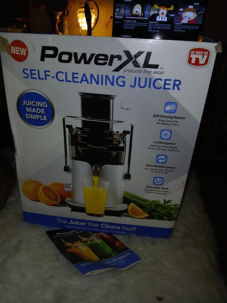 Power XL Self Cleaning  Juicer
