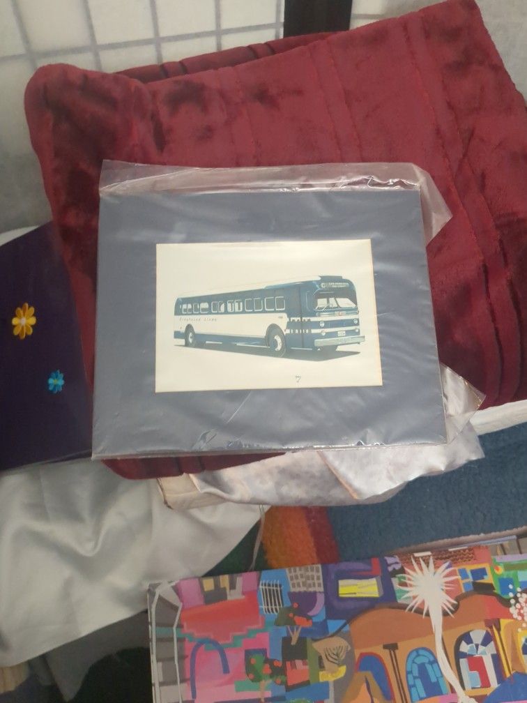 Greyhound San Francisco Print
