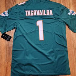 NFL Miami Dolphins football uniform No.1 Tua Tagovailoa jersey sports