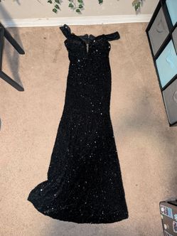 Black long dress sz m