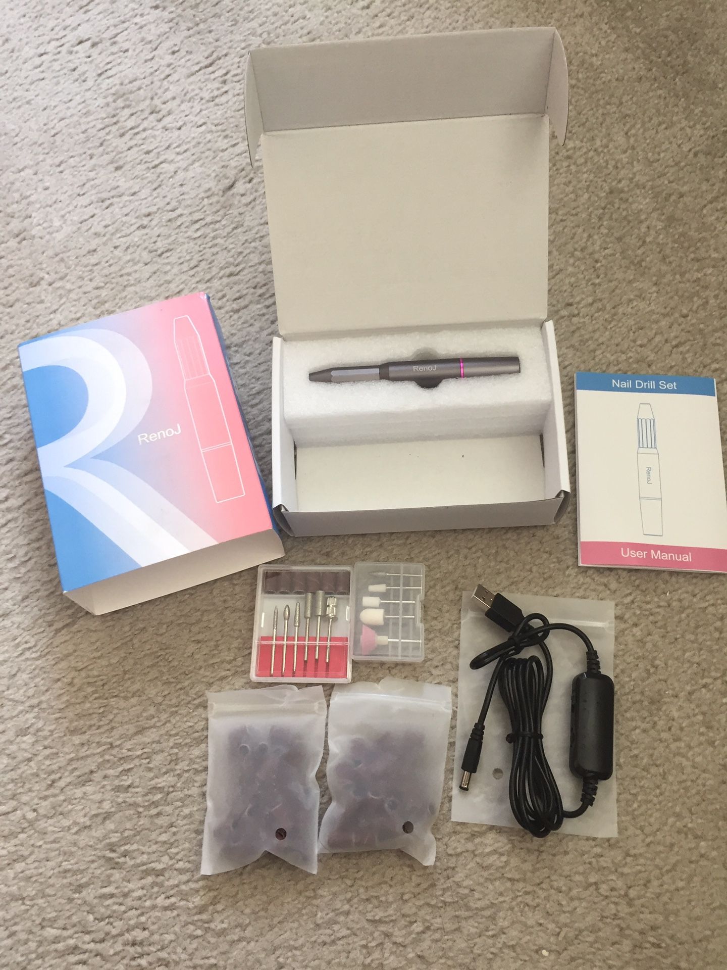 Brand new electric nail file drill never used