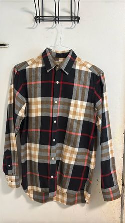 Burberry Long Sleeved Checked Buttoned Shirt