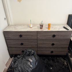 Bed Frame And Dresser 