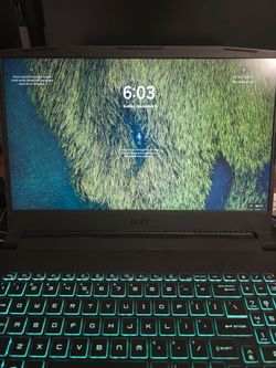 MSI GL66 gaming laptop