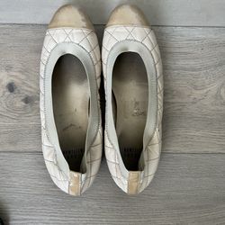 Stuart Weirtzman Tan Flats 