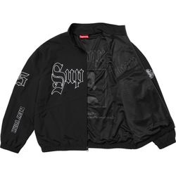 Supreme Old English Track Jacket Size Large