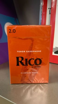 Rico Tenor Saxophone Reeds Size 2.0