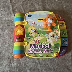 VTech Musical Rhymes Educational Book for Babies