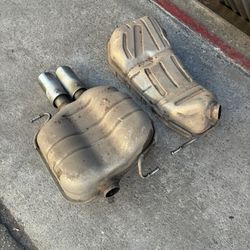 Vw Volkswagen Muffler Resonator Stock Oem