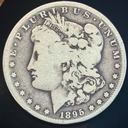 1895-S Morgan Silver Dollar Key Date – Better Date Raw Coin