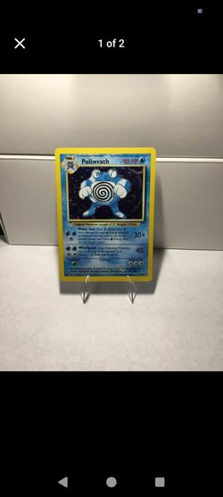 Poliwrath Pokemon Unlimited Base Set Holo