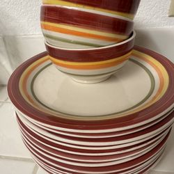 Stoneware / Caramic Dinner Plates