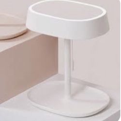 MUID Touch Switch LED Makeup Mirror Table Bedside Night Reading Lamp Multi-Function Organizer
