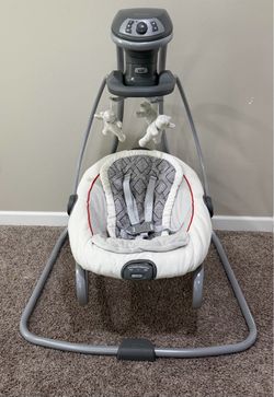 Graco DuetSoothe 2-in-1 Portable Baby Swing & Rocker