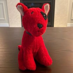 GANZ Vintage Red and Black Bull Terrier Good Used Condition 10.5” long Toronto 