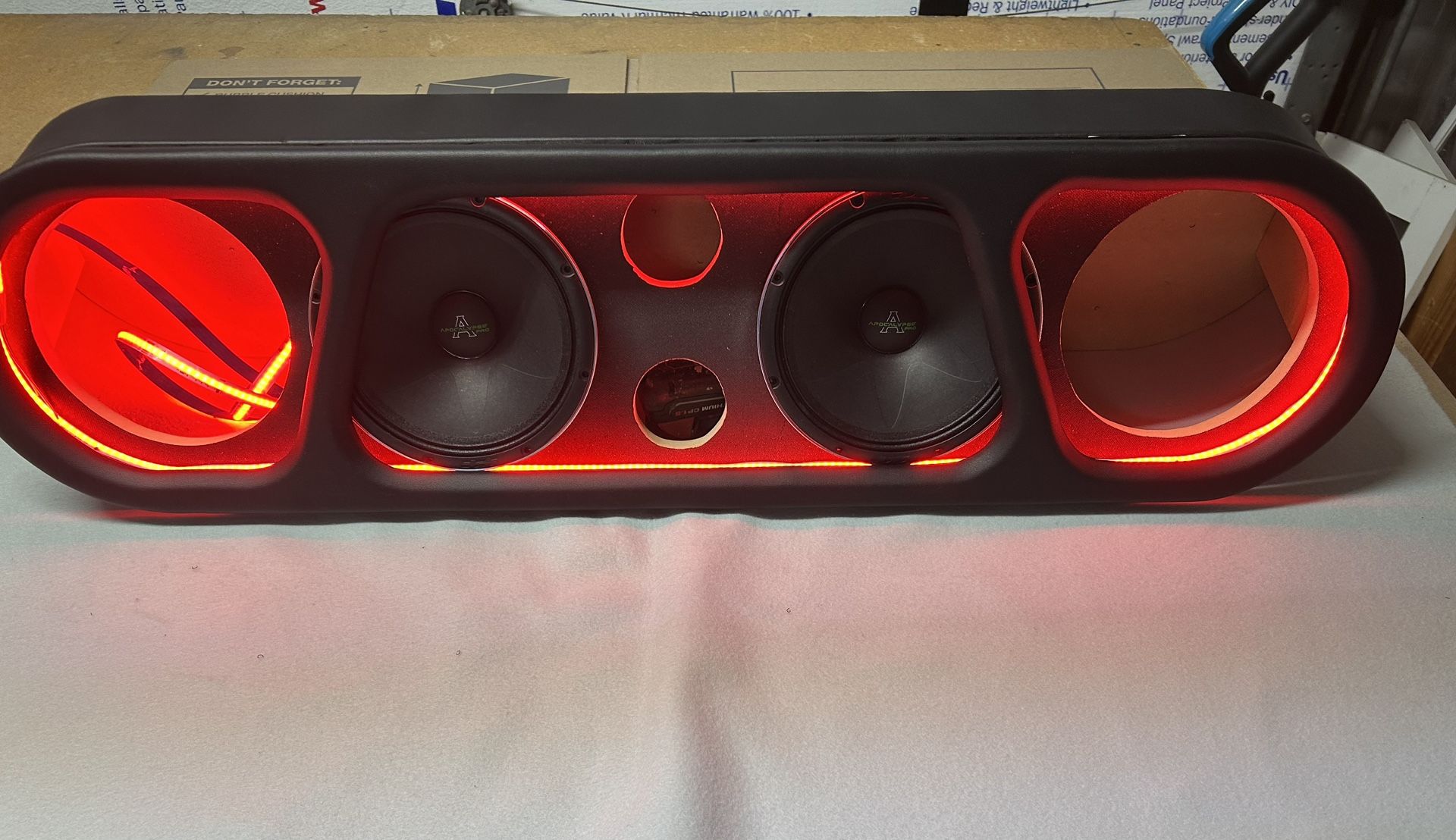 Panel Con Luces Led Para Medios Apocalypse De 6.5 Bocinas No Incluidas