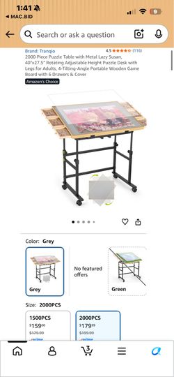 Puzzle table