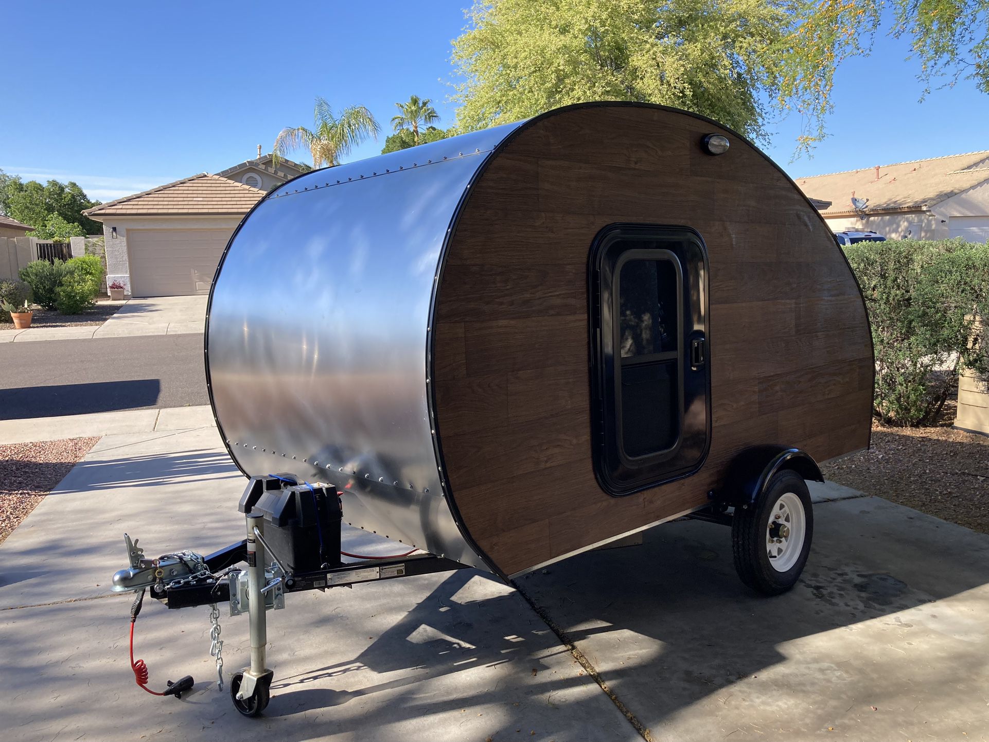 Teardrop Camper - New & Garage Sized!