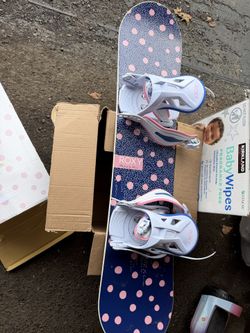 Roxy Snowboar With bindings 110cm