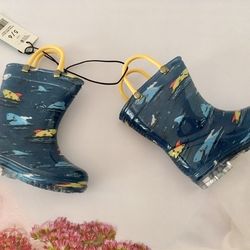 Toddler Rain Boots, Size 5/6