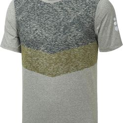 Little Donkey Andy Men's Quick Dry Sweat Wicking Stretch Short Sleeve T-Shirt UV Protection Workout Running Hiking Tee T Shirt Size XL EXTRA LARGE 2XL