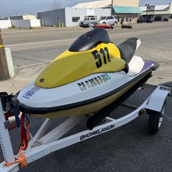 Sea-Doo Personal Watercraft With Trailer