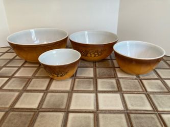 Pyrex vintage bowls  #1