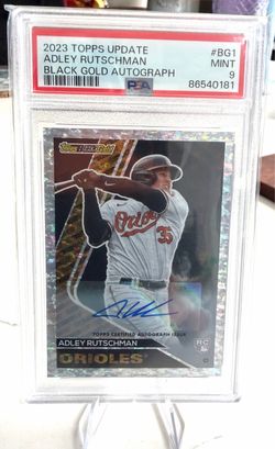 *2023 Topps Chrome Update Adley Rutschman Auto https://offerup.com/redirect/?o=QmxrLkdvbGQ= /25 PSA 9 Orioles/ Rookie card 🔥🔥🔥