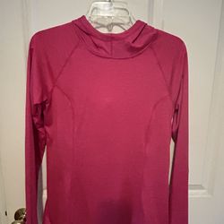 Ladies’ Reebok Athletic Performance Hooded Pink Pullover - Size Small - New w/o Tag