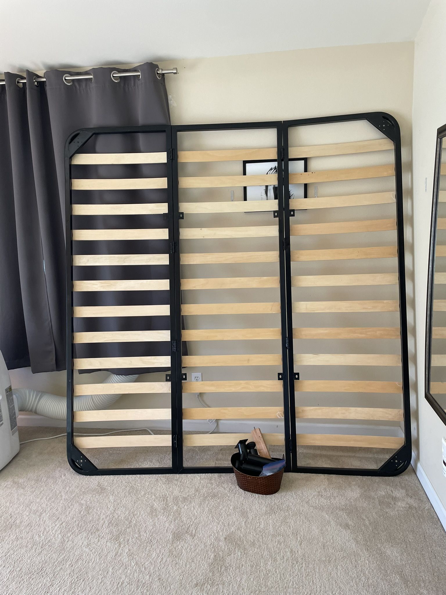 Free King Bed frame, Missing 4 Legs