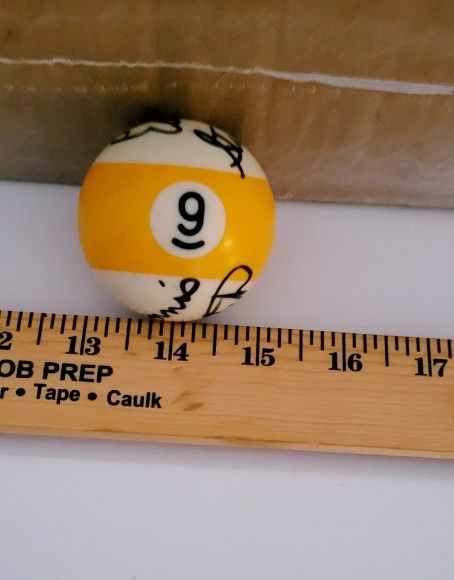 Autographed 9 Ball