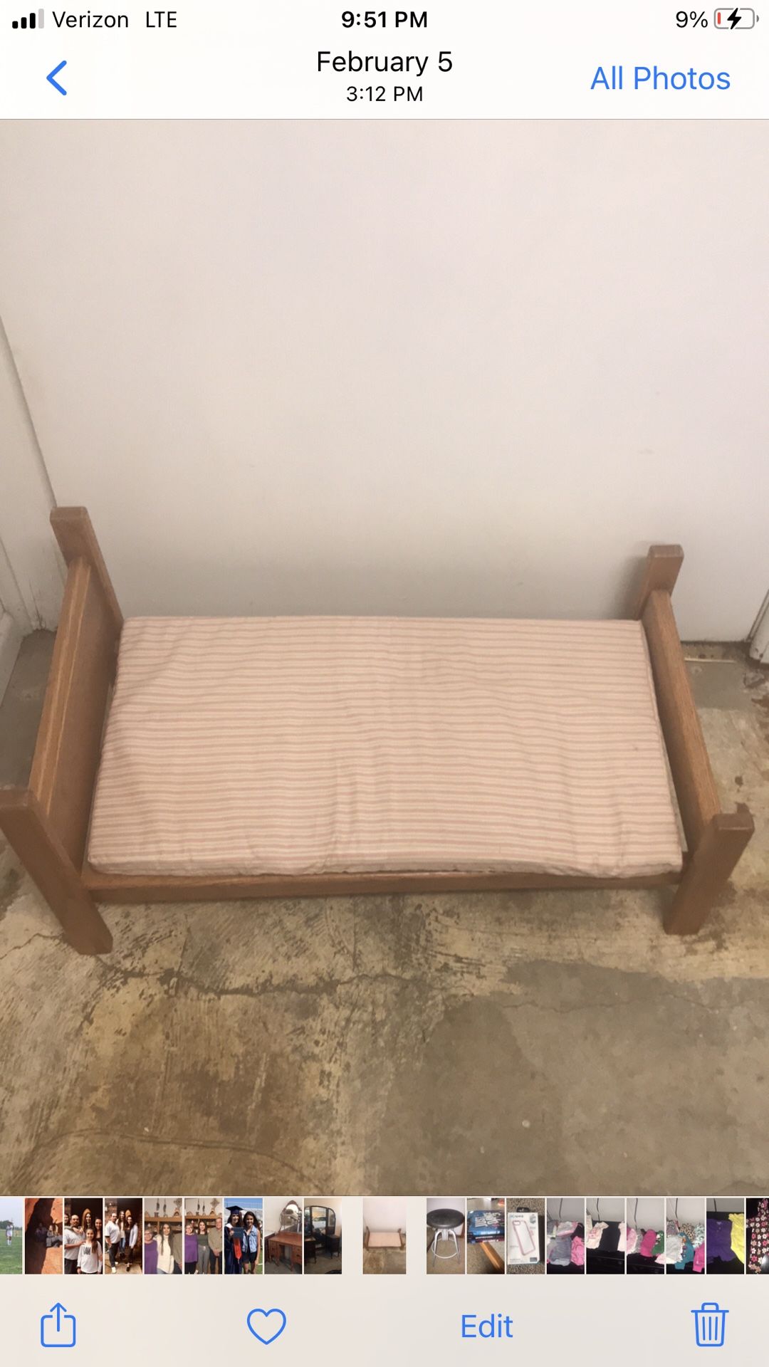 Doll Baby Bed Or Dog Bed