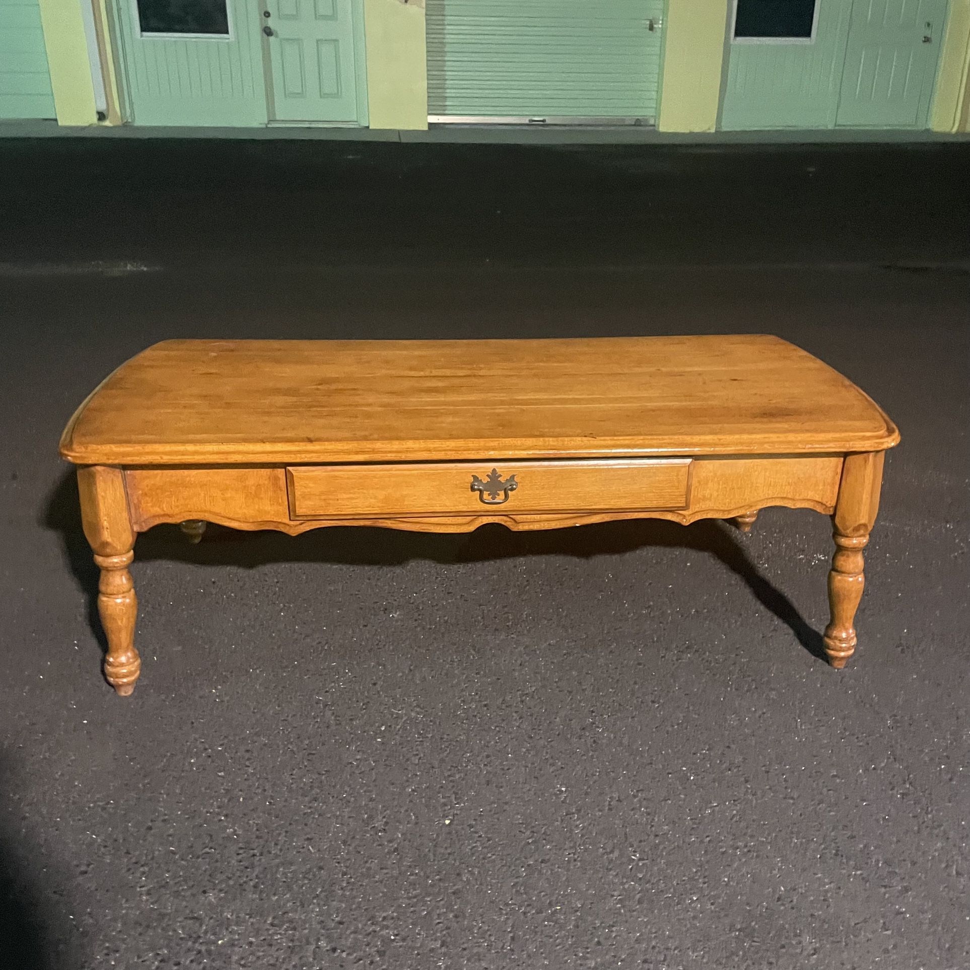 Maple Colonial Coffee Table