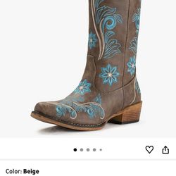 Cowboy boots for women size 6