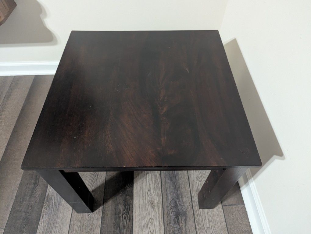 Dark Brown Side Table