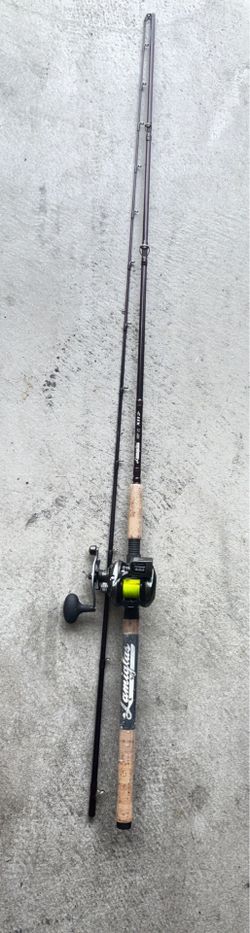 Combo rod and reel