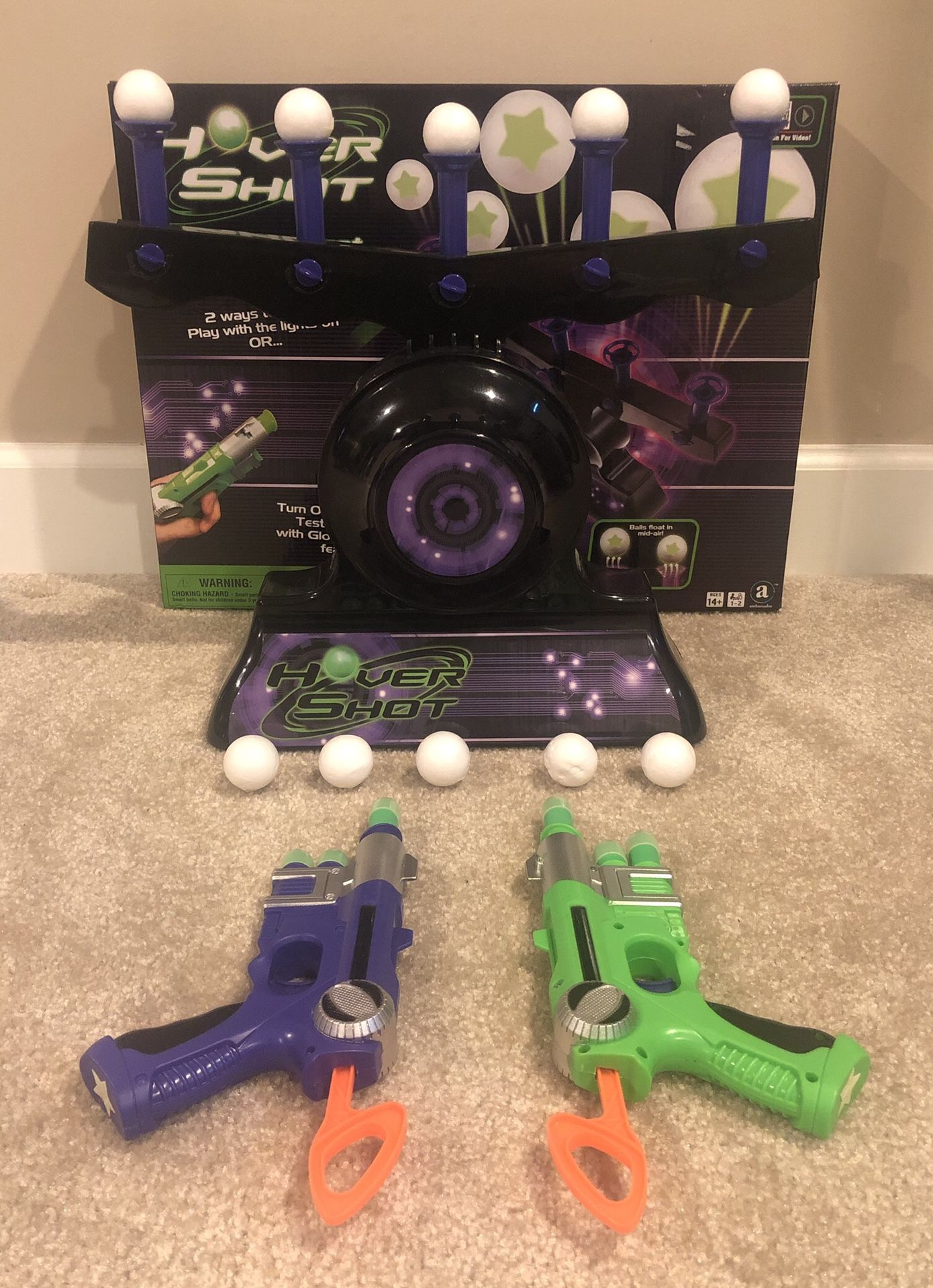 Hover shot kids game toy