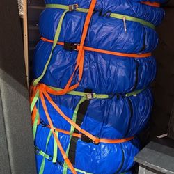 Kind Temper pedic mattress in the storage bag
