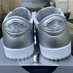 Jordan 1 Low OG Metallic Silver