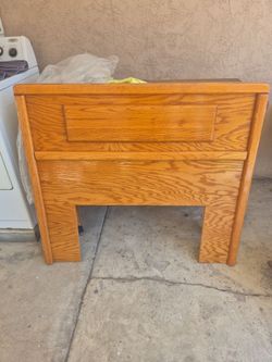 Twin headboard.
