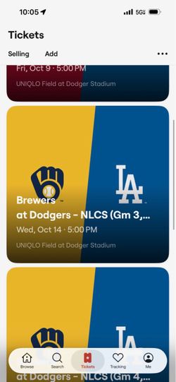Dodgers NLCS Game #3 home game 1