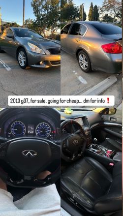 2013 Infiniti G37