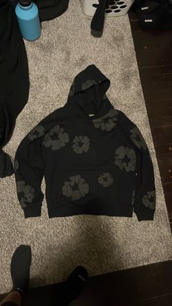 Denim Tears Cotton Hoodie Black